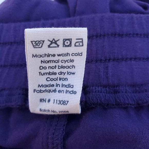 NWOT Kate Quinn Leggings Purple Baby Girls 3-6 Months Modal - Picture 5 of 5